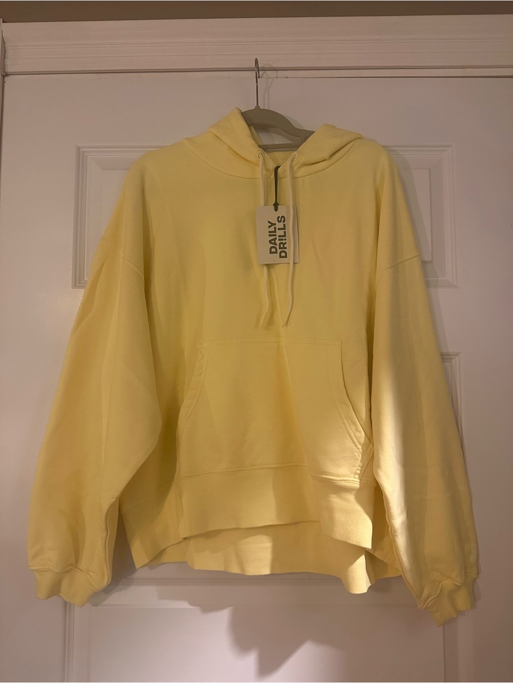 Daily Drills Women's Pale Yellow Pullover Hoodie